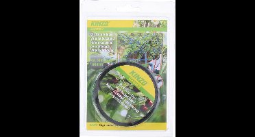 Kinzo Vogelschrikband 30 M X 6 Mm Kunststof Zwart/lichtblauw