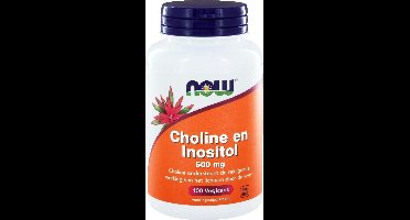 Choline en Inositol 500 mg - NOW Foods