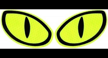 Auto Reflecterende Sticker , Waarschuwing Tape, Reflecterende Strips, Veiligheid Mark, Deur en bumper Sticker - set van 2 - Citroen geel