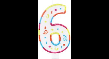 Folat - Kaarsjes Groot 6 met houder/stk