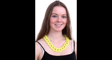 Pooier ketting grof model ass uni kleuren