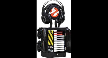 Numskull - Ghostbusters - Officiele Luxe Gaming Opbergtoren voor 4 Controllers - 10 Games - Koptelefoon