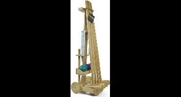 Bex Croquet Pro Op Kar 4 Spelers 100cm Rubberhout