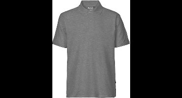 Neutral - Classic Polo - Dark Heather - 100% Biologisch Katoen maat S