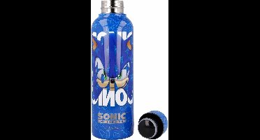 Roestvrijstalen Fles Sonic 515 ml - blauw - polypropyleen