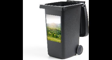 Container sticker Bos - Landschap - Zon - Natuur - Zonsopgang - 40x60 cm - Kliko sticker