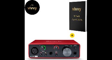 Focusrite - Behringer 2 In 1 - Interface Audio - 100% Tevredenheidsgarantie - 3de Generatie