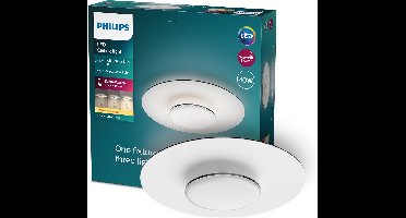 Philips Garnet ceiling lamp - Zwart - 27K - 40W
