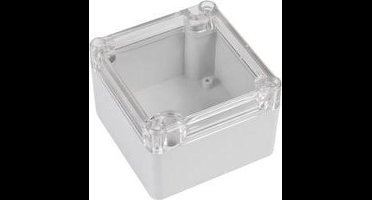 TRU COMPONENTS TC-7910748 TC-7910748 Universele behuizing 82 x 80 x 55 ABS-PC Grijs 1 stuk(s)