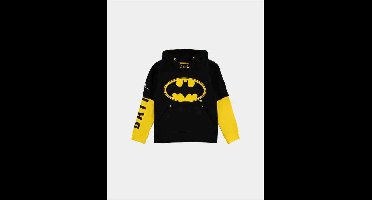 Batman Kids - Logo Jongens & meisjes Trui met capuchon - zwart/geel - 134/140