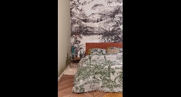 At Home by BeddingHouse  Tour du Monde Dekbedovertrek - Tweepersoons - 200x200/220 cm - Zand