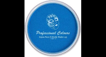 Aqua schmink fluor blauw