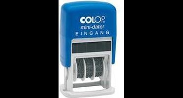 Colop mini-dater 160/L1 Datumstempel 25 x 12 mm (bxh) Blauw