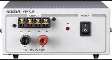 VOLTCRAFT FSP 1225 Labvoeding, vaste spanning 11 - 15 V/DC 25 A 375 W Aantal uitgangen: 1 x