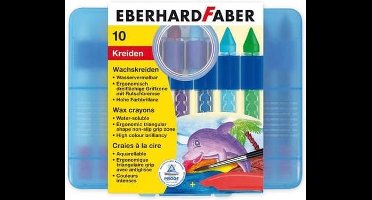 Eberhard Faber waskrijt - wateroplosbaar - box - 10 stuks - EF-521110