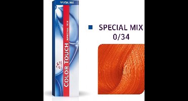 Vopsea Semipermanenta Wella Professionals Color Touch 0/34, 60ml