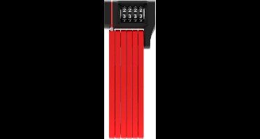 Abus vouwslot Bordo uGrip 5700C/80 red SH