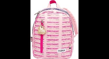 Zebra Girls Rugzak - Roze