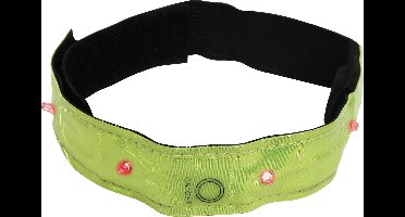 Dresco Reflectie-armband Led 40 Cm Geel