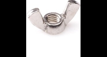 Hoenderdaal M8 vleugelmoeren RVS A2 100 stuks