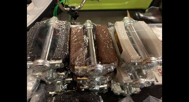 Pedalen zwart Honda camino