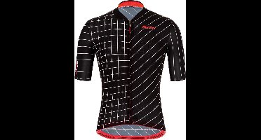 Santini Fietsshirt Korte mouwen Zwart Heren - Eco Sleek Dinamo S/S Jersey Black - XL