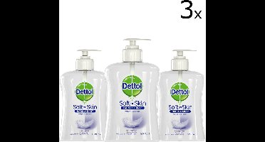Dettol Handzeep Gevoelige Huid - 3 x 250 ml - Grootverpakking