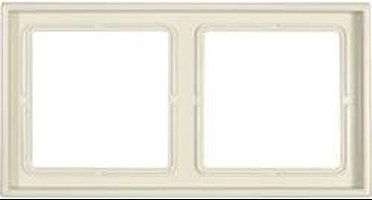 Jung LS982W Frame 2-voudig LS 990 Crème-wit 1 stuk(s)