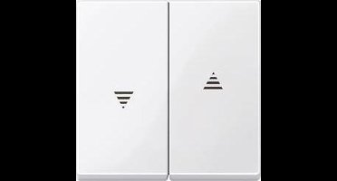 Merten 432419 Jaloezie-schakelaar Afdekking System M, 1-M, M-Smart, M-Plan, M-Creativ Polar-wit (glanzend) 1 stuk(s)