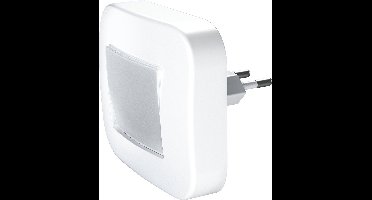 LEDVANCE Nachtlicht LED: voor stopcontact, LUNETTA Hall / 0,20 W, 220…240 V, Warm wit, 3000 K, body materiaal: polycarbonate (pc), IP20