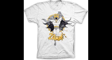 DC Comics Batman Heren Tshirt -2XL- Zamm! Wit