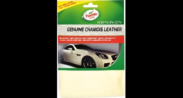 Turtle Wax CL Natuurzeem Genuine – Voor streeploos drogen - Voor interieur en exterieur van de auto, caravan of boot - Hoog absorberend vermogen – 43x28cm