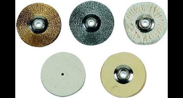 Proxxon - Polijstassortiment Voor Sp/e, 5-dlg. (Pr28312)