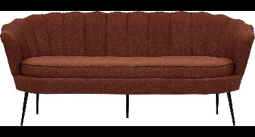 Calais bank 3 persoons rood.