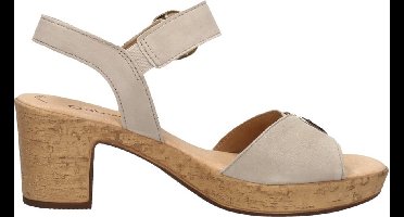 Gabor 764.1 Sandalen - Dames - Taupe - Maat 40