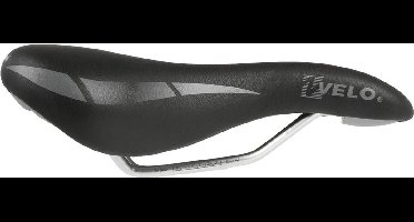 Velo Wide Channel Zadel Zwart 168 mm