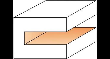 CMT - Verstelbare groeffrees - Frees - Spilfrezen - Groeffrees - 1 Stuk(s)