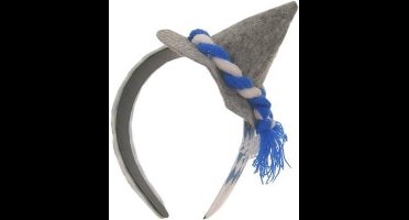 Hoofdband oktoberfest met mini bayern hoedje one size