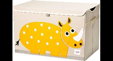 3 Sprouts Speelgoedkist - Neushoorn