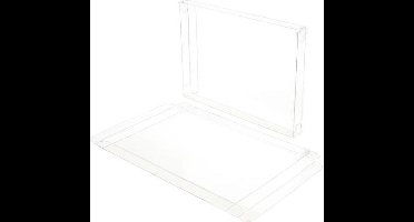 Plastic Doosjes 13x1,5x19cm Kristalhelder (25 stuks)