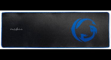 Nedis Gaming Muismat - Microfiber / Rubberen - Zwart