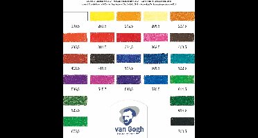Van Gogh Basisset oliepastels met 24 kleuren