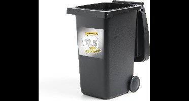 Container sticker Huwelijk - Gefeliciteerd 12,5 jaar getrouwd! - Spreuken - Quotes - Jubileum - 40x40 cm - Kliko sticker