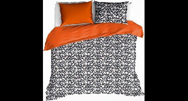 De Witte Lietaer Dekbedovertrek Katoen Satijn Tiger - Tweepersoons - 200 x 200/220 cm - Multi