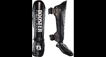 Booster Fight Gear - Scheenbeschermer - V3 - Foil Zwart - XL