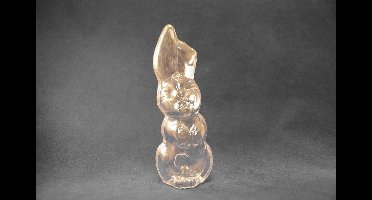 Plastic transparante Paashaas (25 stuks)