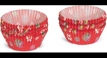 Patisse Cupcakevormen Patronen 5 Cm Papier Rood 200 Stuks