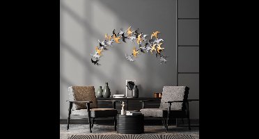 Tanelorn Decoratieve metalen wandaccessoire | 100% METAAL | 137 x 62 cm - Asir Group - Summer Sale - Multicolor - Metaal - Summer Sale -