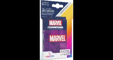Board Game Sleeves 'Marvel Champions: Marvel Purple' 66 x 91 mm (51ST) - Accessoires