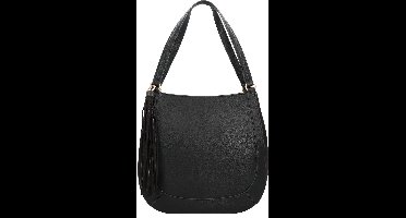 Gabor Schoudertas Aki Zip Shopper Black Zwart